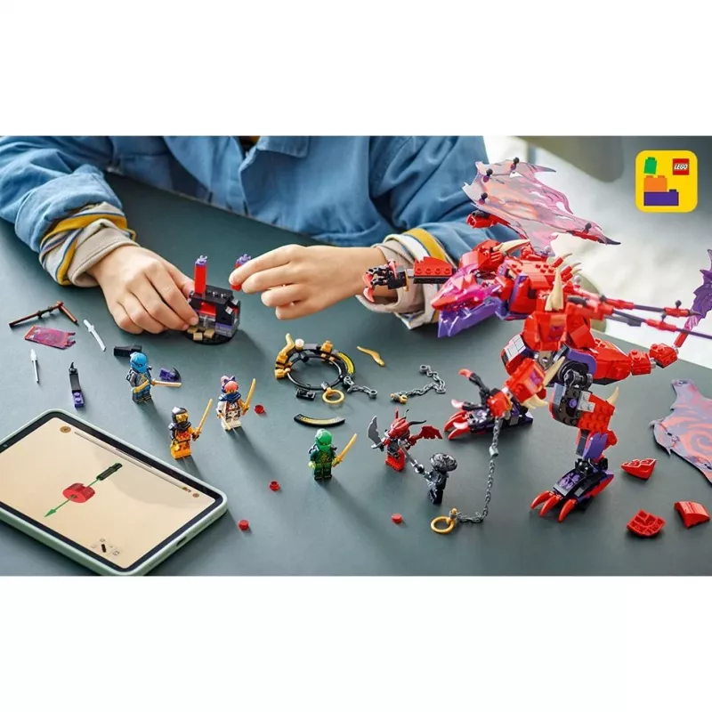 LEGO NINJAGO 71832 Smok Chaosu Thunderfang