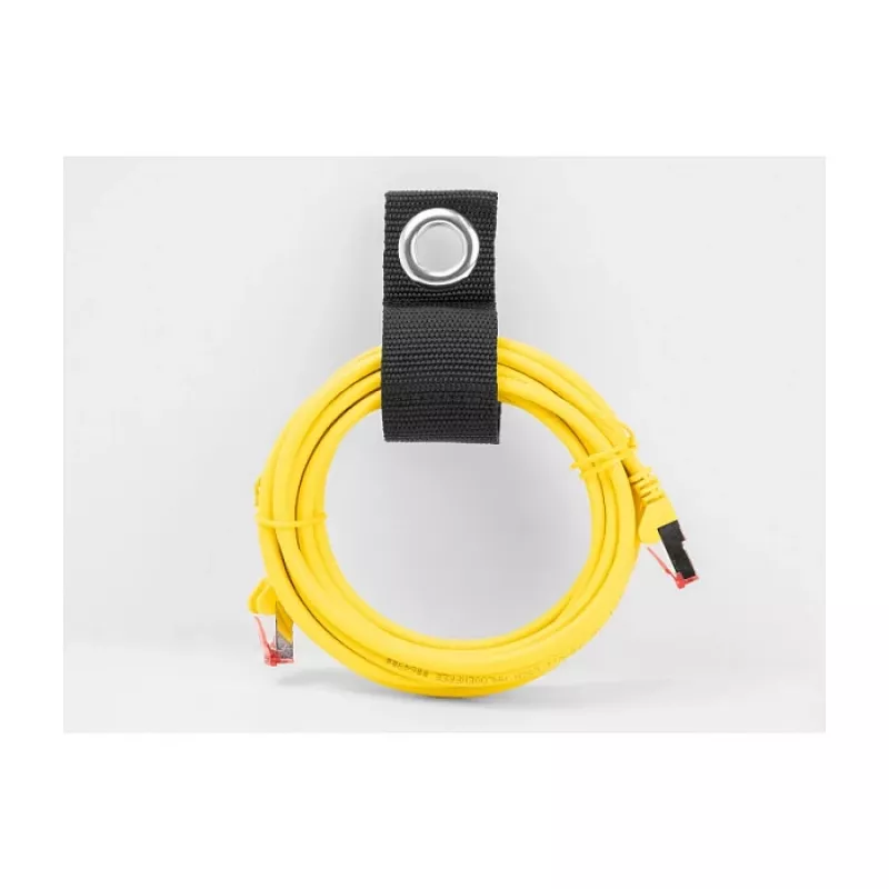 DeLOCK wytrzymały pasek na rzep 435x50mm czarny 5 szt.