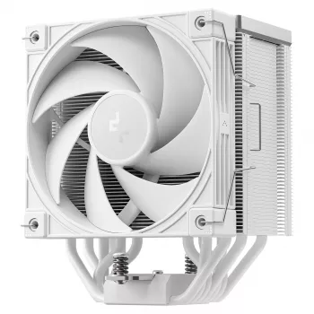 Chłodnica powietrzna DeepCool AK700 Digital WH, wentylator 120 mm, obsługa AM5/AM4/LGA 1700/1200/1155/1151/1150, biały