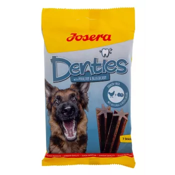 JOSERA Denties Drób z borówkami - przysmak dla psa - 180 g