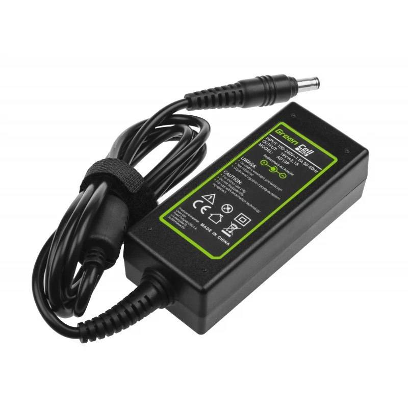 Zasilacz sieciowy zielony Cell AD19P 40W czarny