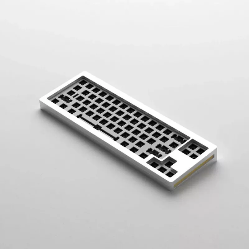 AKKO Gaming klawiatura Case MonsGeek M7 VIA Barebone Kit srebrny — barebone obudowa klawiatury mechanicznej, kompatybilna z oprogramowaniem VIA