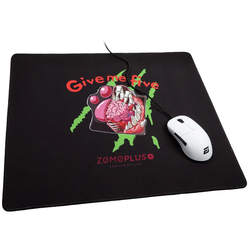 Podkładka pod mysz ZOMOPLUS Give Me Five Gaming 500×420 mm, czarna