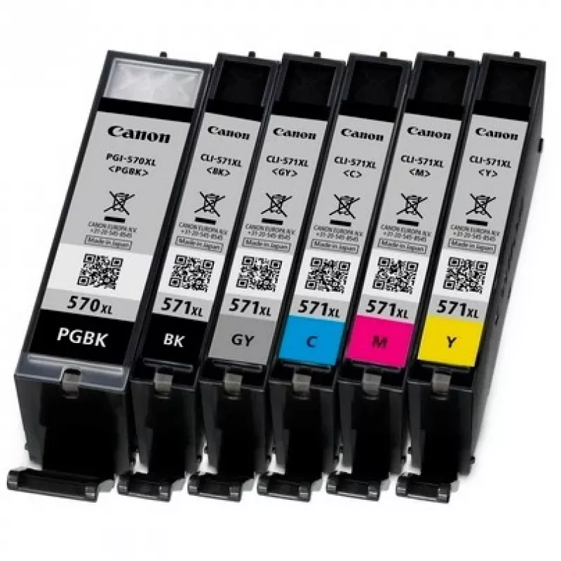 Canon CLI-571GY XL wkład atramentowy 1 szt. Oryginalny Wysokowydajny (XL) Szary