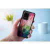 Etui ochronne iKins do Samsung Galaxy S20 Ultra — w kolorze czarnym z motywem kwiatu wodnego