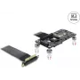 Adapter DELOCK PCI Express 3.0 x4 na M.2 Key M, kabel 10 cm, model 64357