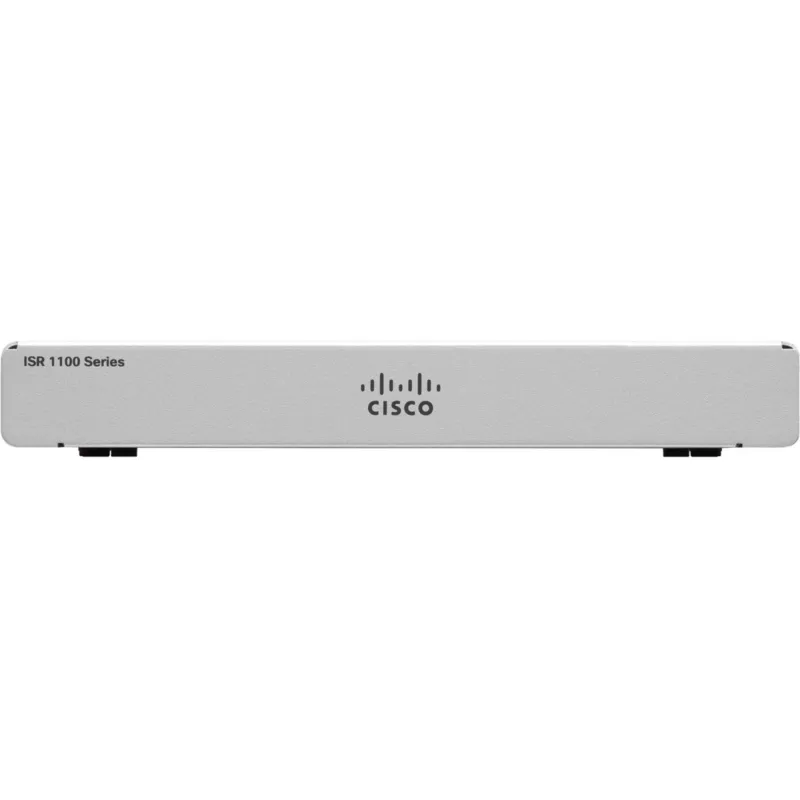 Router Cisco C1101-4P — ruter stołowy Integrated Services, 4 porty Gigabit Ethernet (GbE), GE WAN, USB 3+, 1 rok gwarancji