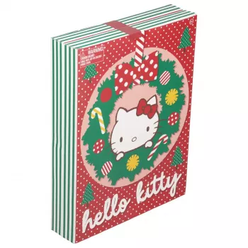 Kalendarz adwentowy Paladone Hello Kitty Artykuły papiernicze 24-dniowy zestaw z codziennymi upominkami papierniczymi