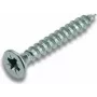 Wkręt cimco 190027, metal ocynkowany, do płyt pilśniowych, długość 30 mm, średnica gwintu 4 mm, 1 szt.