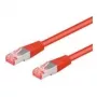 Wentronic 93663 Kabel krosowy Ethernet czerwony