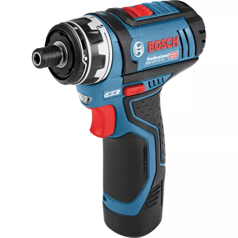 Bosch GSR 12V-15 FC Professional 1300 obr./min beznarzędziowy 600 g czarny, niebieski