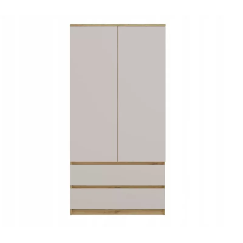 MALWA SS-90 wardrobe dąb artisan/kaszmir