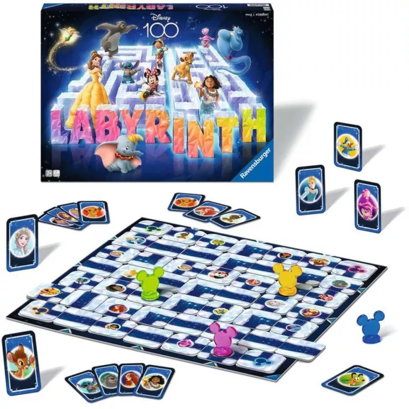 Disney 100 Labyrinth, gra planszowa