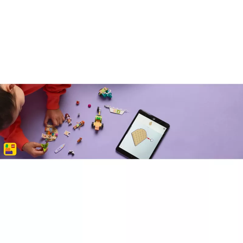 LEGO FRIENDS 42641 Przygoda z psami surfingowymi i hulajnogą
