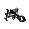 Uchwyt na tablet i smartfon FIXED Holder Fixed Bikee ALU 2 Regulowany 360° Czarny, aluminium, regulowany zacisk