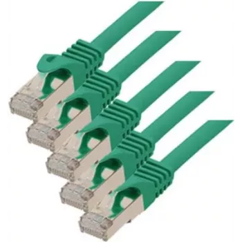 Kabel sieciowy S/CONN kat. 7 S/FTP 2 m zielony
