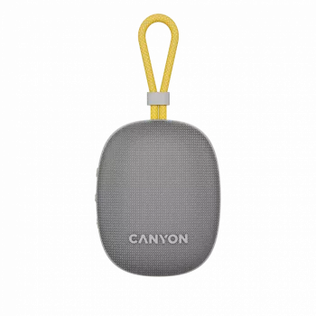 Canyon OnMove 12 - przenośny głośnik Bluetooth v5.3 - 5W - TWS - IPX7 - 12 godzin - ładowanie USB-C