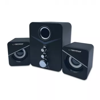 Esperanza EP153 Zestaw głośników USB 2.1 6 W Czarny