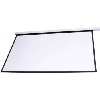 Ekran projekcyjny EUROLITE 300 cm 16:9 model 80901163 do montażu na ścianie lub suficie