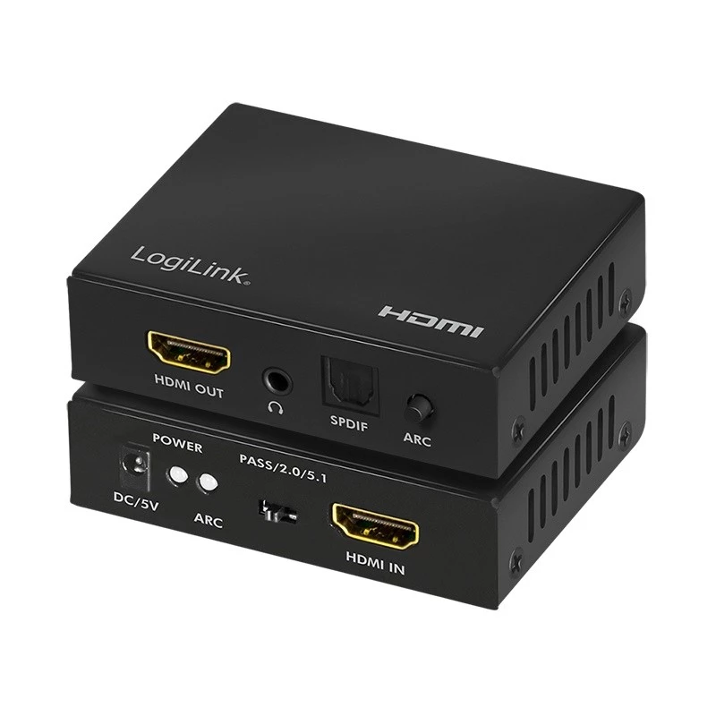 Ekstraktor audio HDMI 2CH/5.1CH, 4K/60Hz
