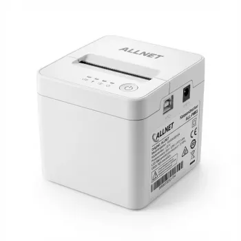 Termiczna drukarka mobilna ALLNET ALL-PM03 USB Bluetooth 58 mm czarna