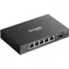 Przełącznik sieciowy TP‑LINK SG2206MP L2 Gigabit Ethernet PoE 5‑portowy (5x Gigabit, 1x SFP, PoE+ 4 porty, budżet 63W)