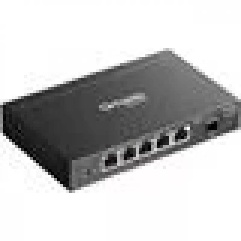 Przełącznik sieciowy TP‑LINK SG2206MP L2 Gigabit Ethernet PoE 5‑portowy (5x Gigabit, 1x SFP, PoE+ 4 porty, budżet 63W)