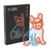 MANTA SNL68MT Neon Lights Dog dekoracyjny neon w stylu buldoga francuskiego