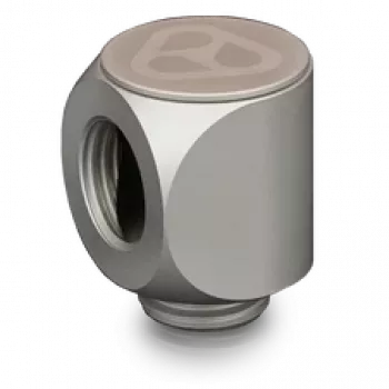Thermal Grizzly DeltaMate Rotary 90° – złączka chłodzenia wodnego, matowy nikiel, 1 szt. (TG-DM-FIT-0203)