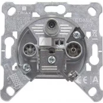 TRIAX EDM 1 3-drożne pojedyncze gniazdo F 306270 (306270)