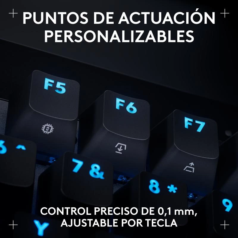 Logitech G PRO X TKL RAPID klawiatura gamingowa USB QWERTY czarna