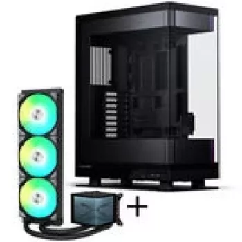 PHANTEKS Evolv X2 + TRYX PANORAMA ARGB Kompleksowe chłodzenie cieczą - czarny, 360 mm