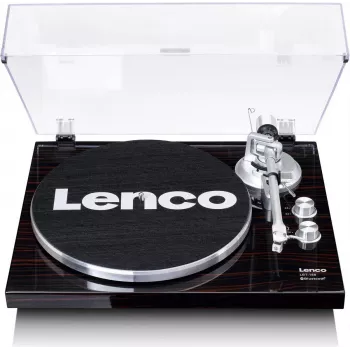 Lenco LBT-188 Gramofon z napędem paskowym orzech (LBT-188 Walnut)