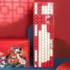 Varmilo VEA108 Koi Klawiatura gamingowa, MX-Brown, białe LED - układ US