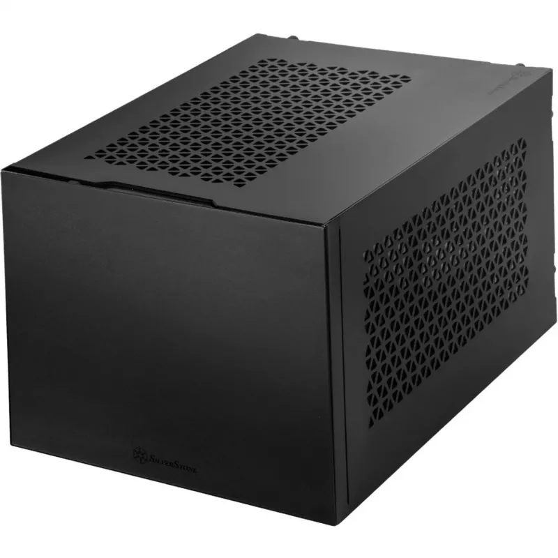 SilverStone SUGO SG15B - Cube - Mini-DTX - bez zasilacza (ATX / PS/2)