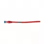 Kabel krosowy RJ45 - CAT6A 500Mhz - 0,15m - czerwony - S-STP(S/FTP) - AWG26 - LSZH - Synergy 21