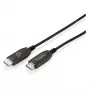 DIGITUS HDMI AOC hybrydowy kabel światłowodowy UHD 8K 50 m