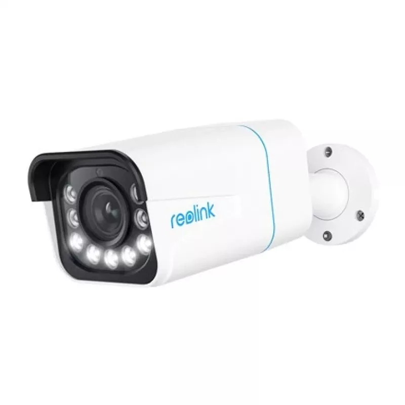 Kamera bezpieczeństwa IP Reolink P430 4K (8 MP, 3840×2160, 25 kl./s, 5-krotny zoom optyczny, PoE, IP67, MicroSD do 256 GB)