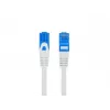 Kabel sieciowy LANBERG Cat6a S/FTP PCF6A-10CC-0100-S, 1 m, RJ-45, szary, LSZH, 500 MHz