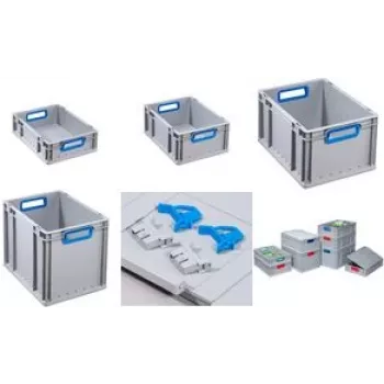 Pojemnik magazynowy allit ProfiPlus 30,0 x 40,0 x 12,0 cm, szary