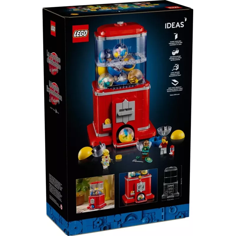 LEGO IDEAS 21358 Maszyna vendingowa z minifigurkami