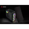 Obudowa PC SAVIO Noctis Flow RGB — Cube, ATX/Mini-ITX, 3x 120 mm wentylatory z przodu, szklany panel boczny, max GPU 35 cm
