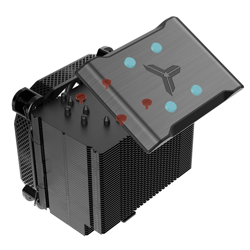 Jonsbo HX6250 Radiator/chłodzenie procesora 14 cm Czarny 1 szt.