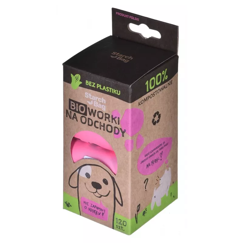 STARCH BAG - worki na psie odchody - 8 x 15