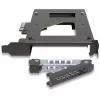 ICY Dock ToughArmor MB111VP-B - mobilny stelaż pamięci - mobilny stelaż SSD and2 / and3 - 2.5 (6,4 cm) - NVMe - PCIe 4,0 x4 - Czarny (MB111VP-B)