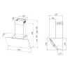 Okap AKPO WK-4 Clarus Eco 60 czarny