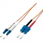 Equip LWL kabel krosowy LC/SC 62,5/125µ 2,0m InfiniBand/kabel światłowodowy 2 m