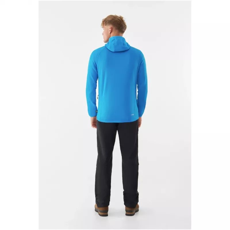 Viking Jukon Hoodie Zip Sweatshirt - niebieski