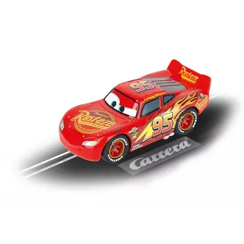 Car Carrera Disney Pixar Auta Zygzak McQueen Czerwony 8 lat