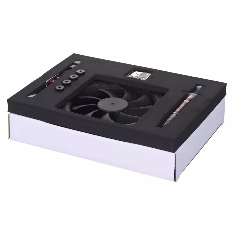 Chłodzenie CPU Noctua NH-L9I-17XX chromax.Czarny — Niskoprofilowe chłodzenie LGA1700, wentylator 92 mm, wysokość 37 mm